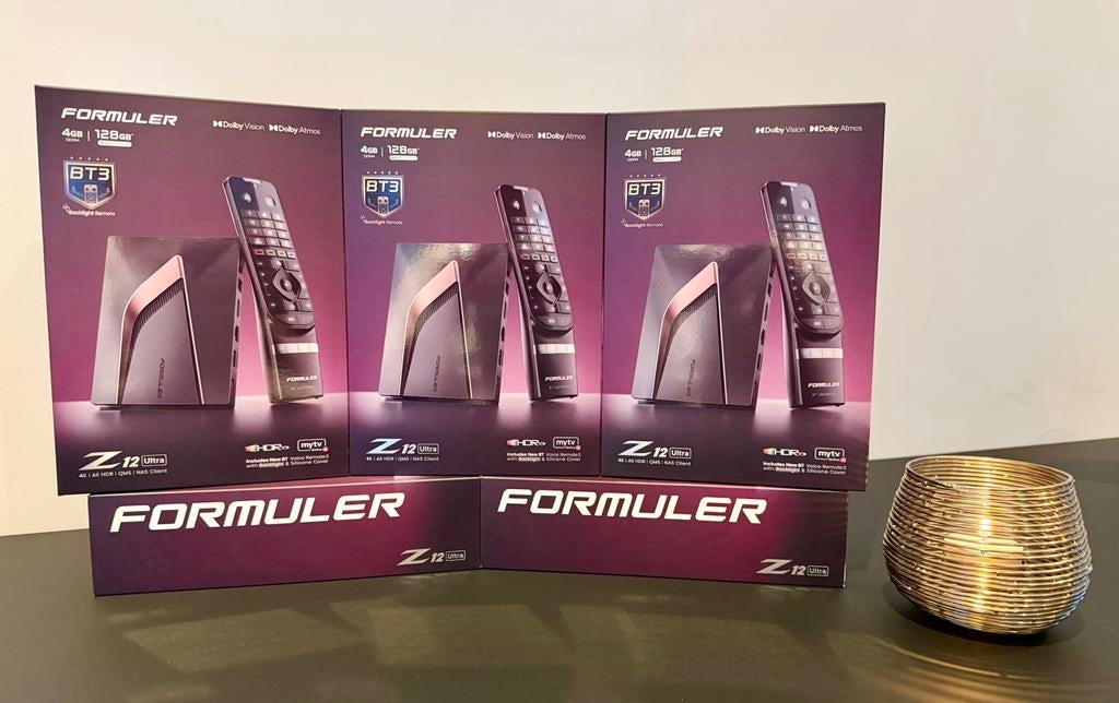 FORMULER Z12. Box android UHD / 4K. Smart Tv., Enlèvement ou Envoi, Neuf, Enregistreur à disque dur