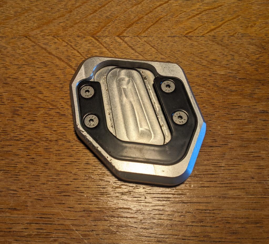 Zijsteunvoet vergroting BMW R1200GS 2002 - 2012, Ophalen of Verzenden, Gebruikt