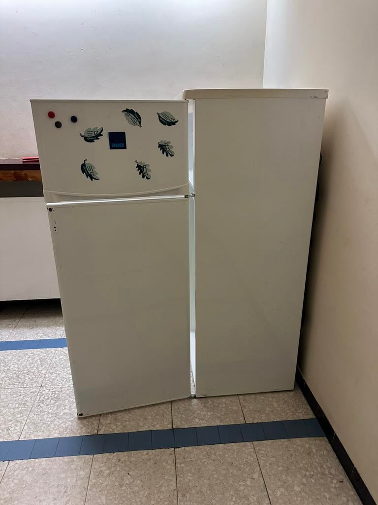 Frigo Zanussi, Electroménager, Enlèvement, Utilisé, Avec compartiment congélateur, Classe énergétique A ou plus économe