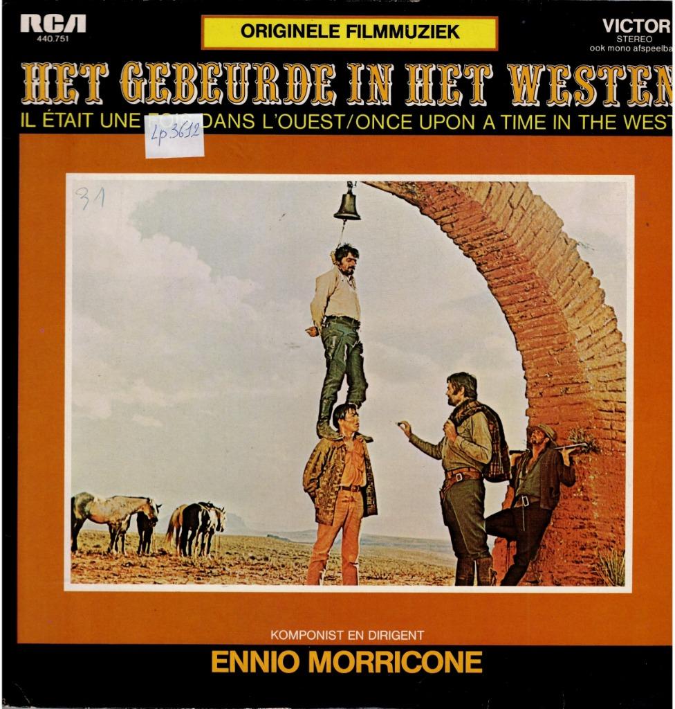 Vinyl, LP   /   Ennio Morricone – Het Gebeurde In Het Westen, Cd's en Dvd's, Vinyl | Overige Vinyl, Overige formaten, Ophalen of Verzenden