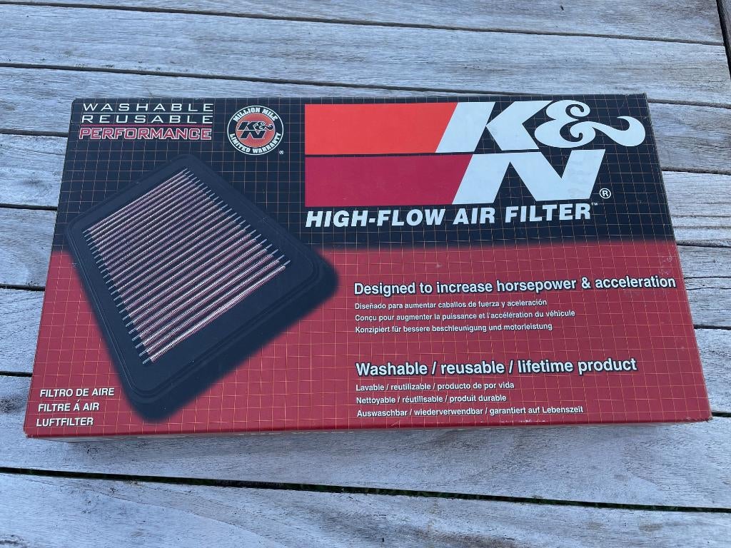 Filtre à air K&N pour VW Scirocco 2.0l TDI ou autres, Ophalen of Verzenden, Gebruikt, Volkswagen