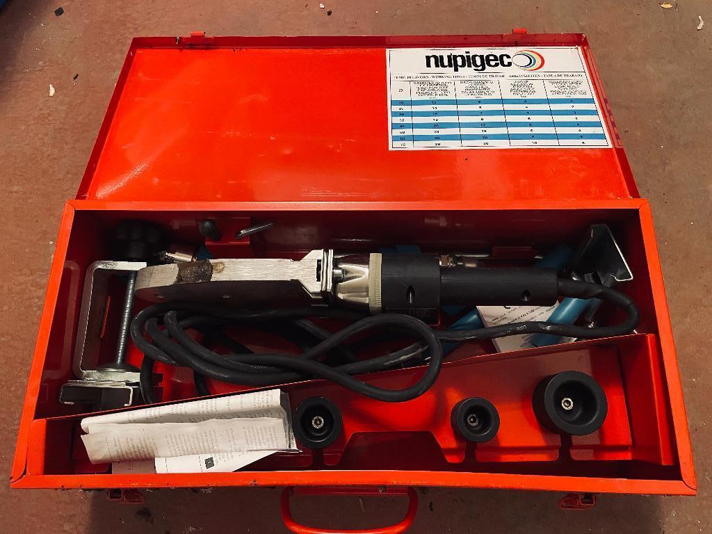 Plomberie:Soudeuse de tuyeaux PPR NUPIGEC, Enlèvement, Comme neuf, Autres types