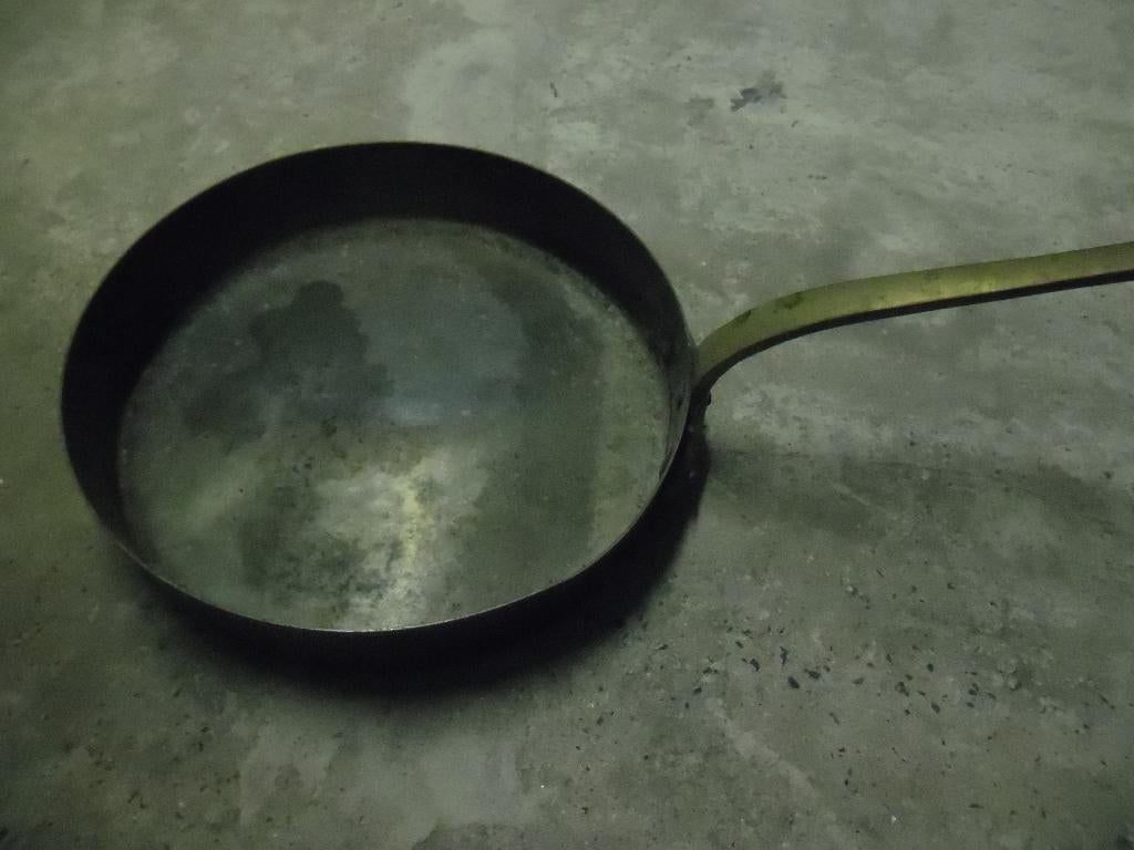 Koperen pot, Ophalen of Verzenden, Gebruikt, Overige materialen, Pot, Bus of Blik