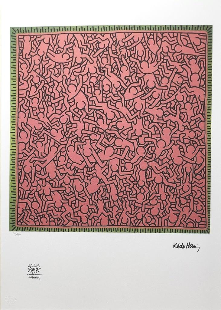 Keith Haring - Untitled (O), Antiek en Kunst, Ophalen of Verzenden