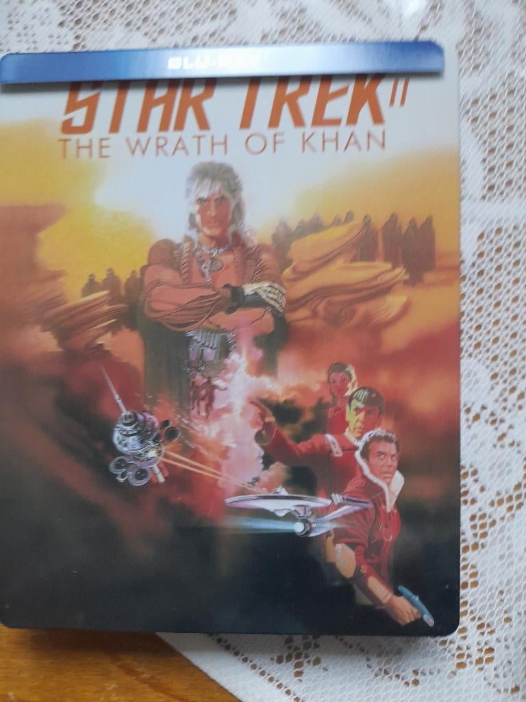 Star Trek the Wrath of Kahn 50th anniversary  steelbook, Verzenden, Gebruikt, Science Fiction en Fantasy