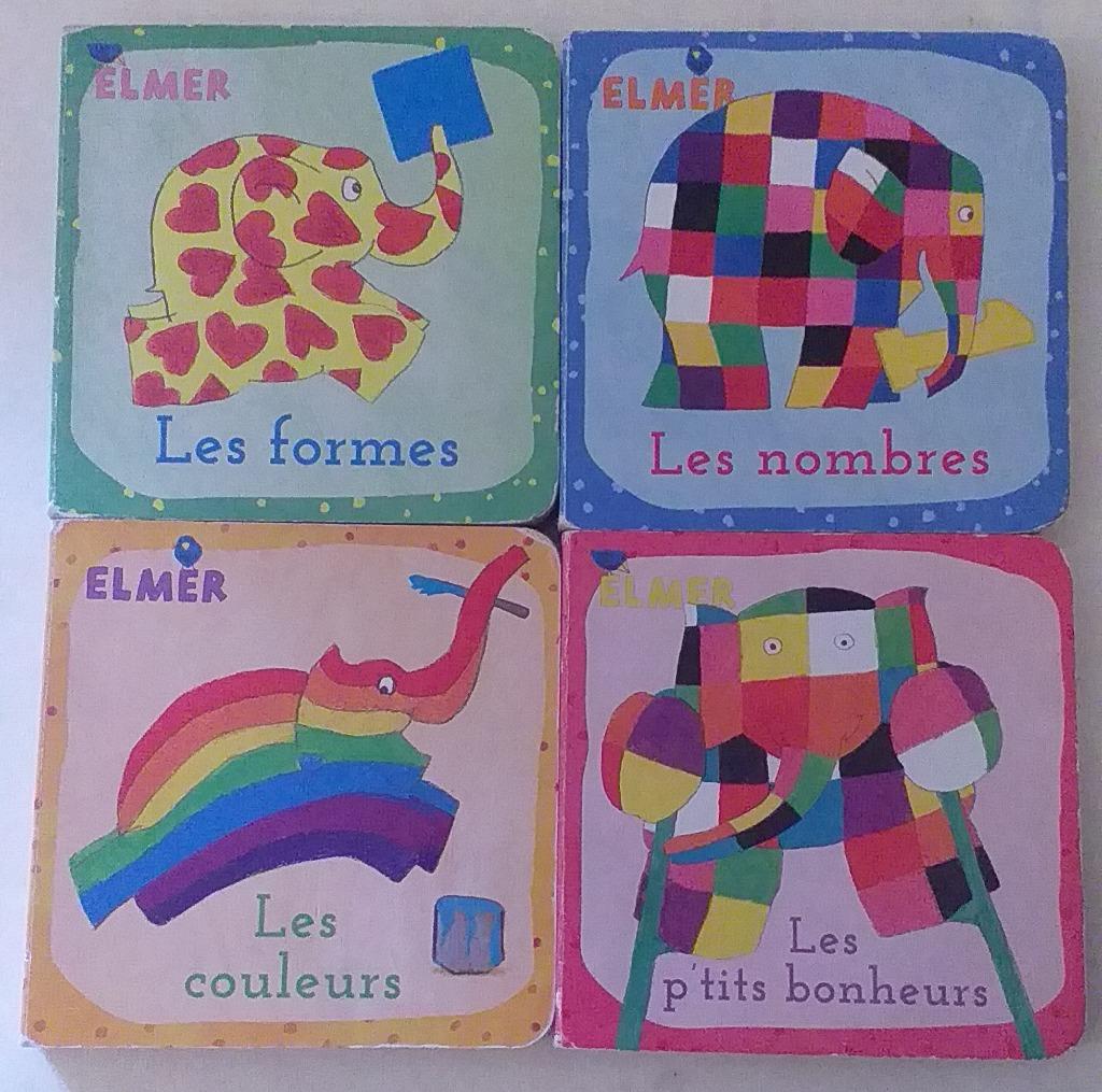 la mini-bibliotheque d'elmer, Boeken, Ophalen of Verzenden