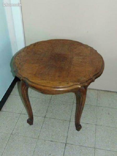 Ancienne table basse/ guéridon, Antiquités & Art, Enlèvement