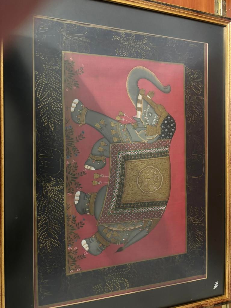 Pop-art olifant – ingelijste kunstprint, Ophalen