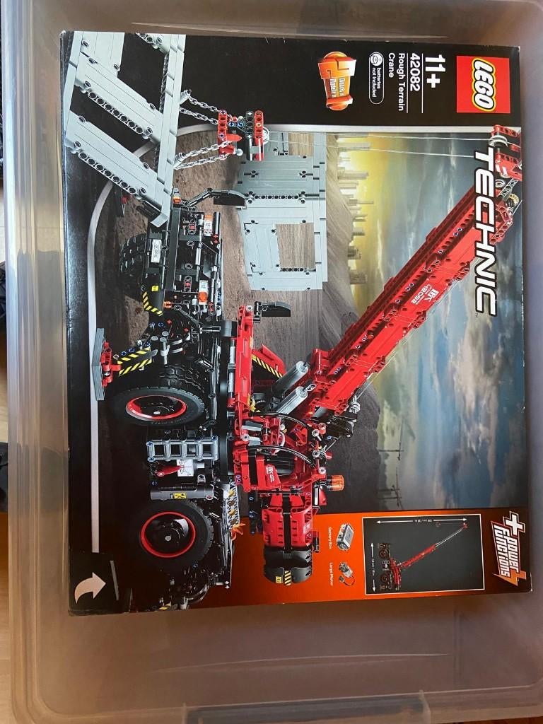 LEGO 42082 Rough Terrain Crane, Ophalen, Nieuw