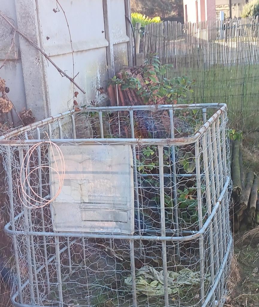 Ijzer van 1000l vat, Ophalen