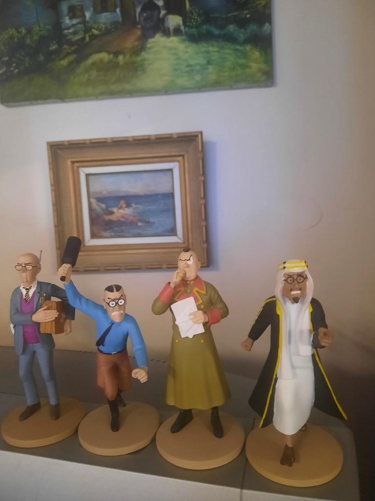 40 figurines Tintin Hergé Moulinsart, Collections, Enlèvement ou Envoi, Neuf, Autres types