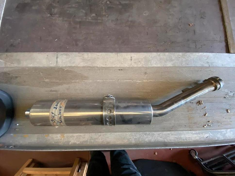 Silencieux d'échappement Yamaha FZS 1000 Fazer 1999, Motos, Enlèvement ou Envoi, Utilisé