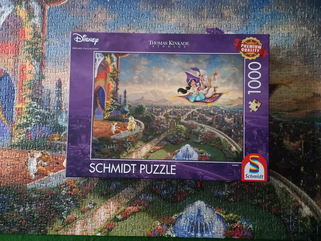 Puzzle Disney Aladdin - 1000 pièces, Hobby & Loisirs créatifs, Enlèvement ou Envoi, Comme neuf