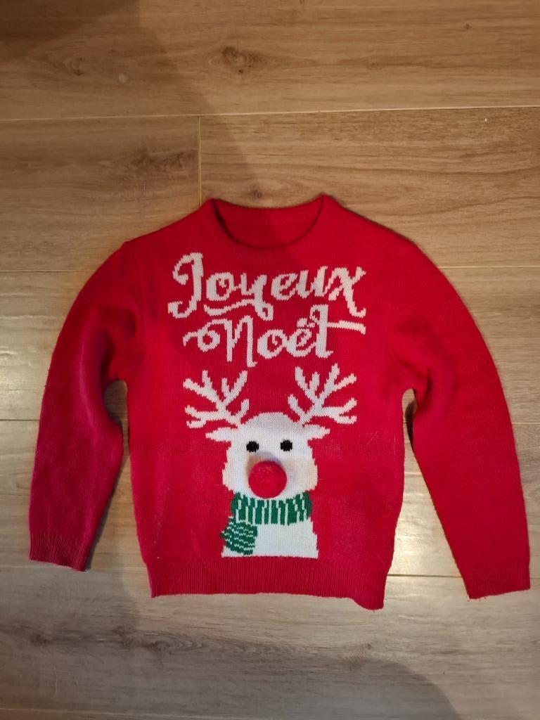Pull de Noël enfant, Enlèvement ou Envoi, Comme neuf, Garçon ou Fille, Pull ou Veste