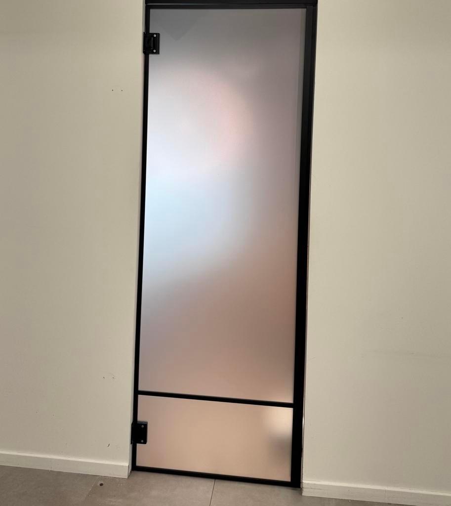 Glazen deur, draaideur, klapdeur, Doe-het-zelf en Bouw, Ophalen, Zo goed als nieuw