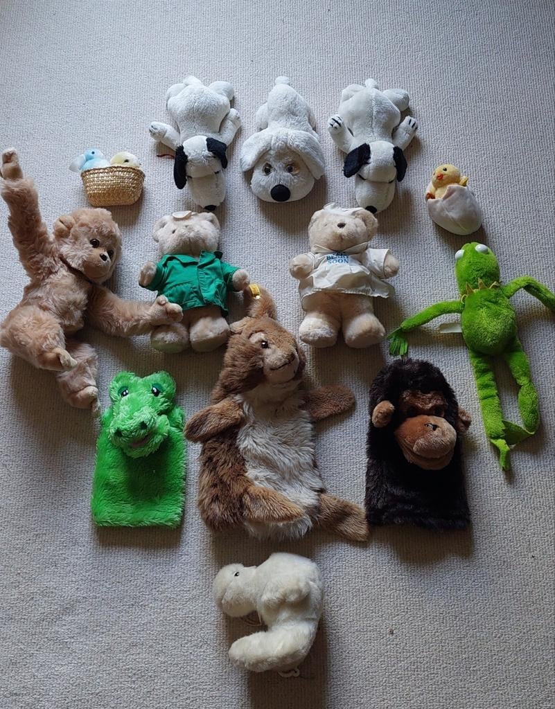 Jouets en peluche, Gebruikt