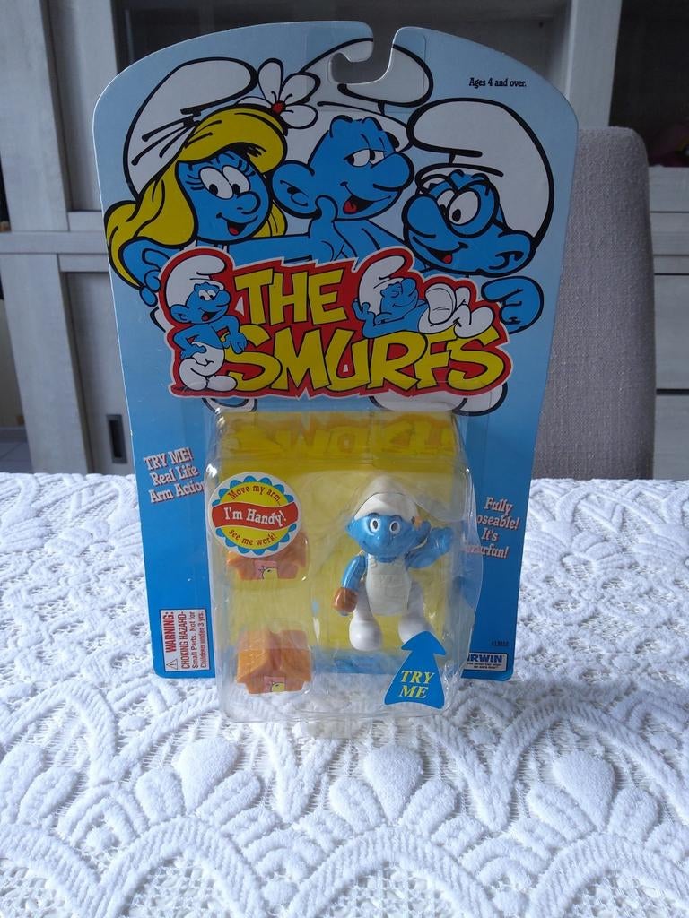 Le Schtroumpf Bricoleur, Collections, Schtroumpfs, Enlèvement ou Envoi, Comme neuf, Schtroumpf Bricoleur