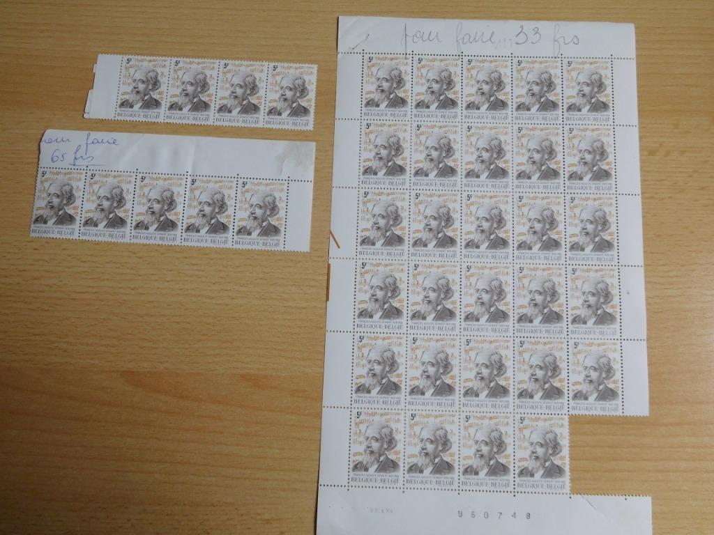 Timbre belge NON oblitéré, Enlèvement ou Envoi, Non oblitéré, Non oblitéré, Musique