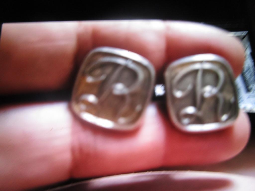 zilveren manchetknopen, Handtassen en Accessoires, Manchetknopen, Verzenden, Nieuw, Zilver, Verzilverd