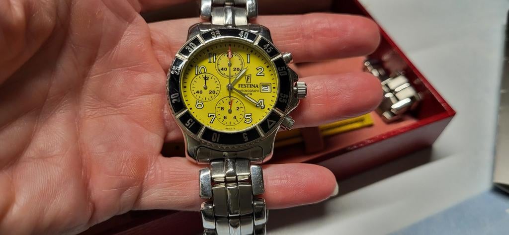 FESTINA uurwerk Chronograaf, Ophalen of Verzenden