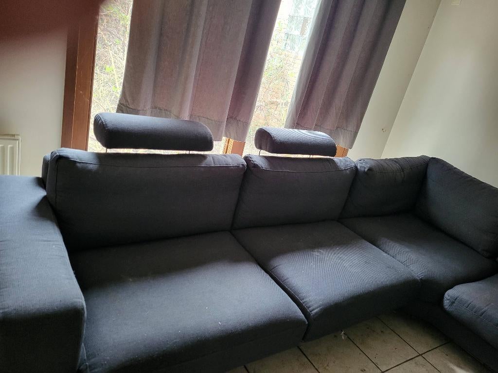 Zetel, Ophalen, Gebruikt, 100 tot 125 cm, Hoekbank