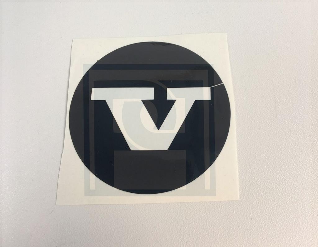 Volvo Sticker Wieldop Amazon zwart V 1965+ Volvo onderdeel n, Auto diversen, Wieldoppen, Nieuw, Ophalen of Verzenden