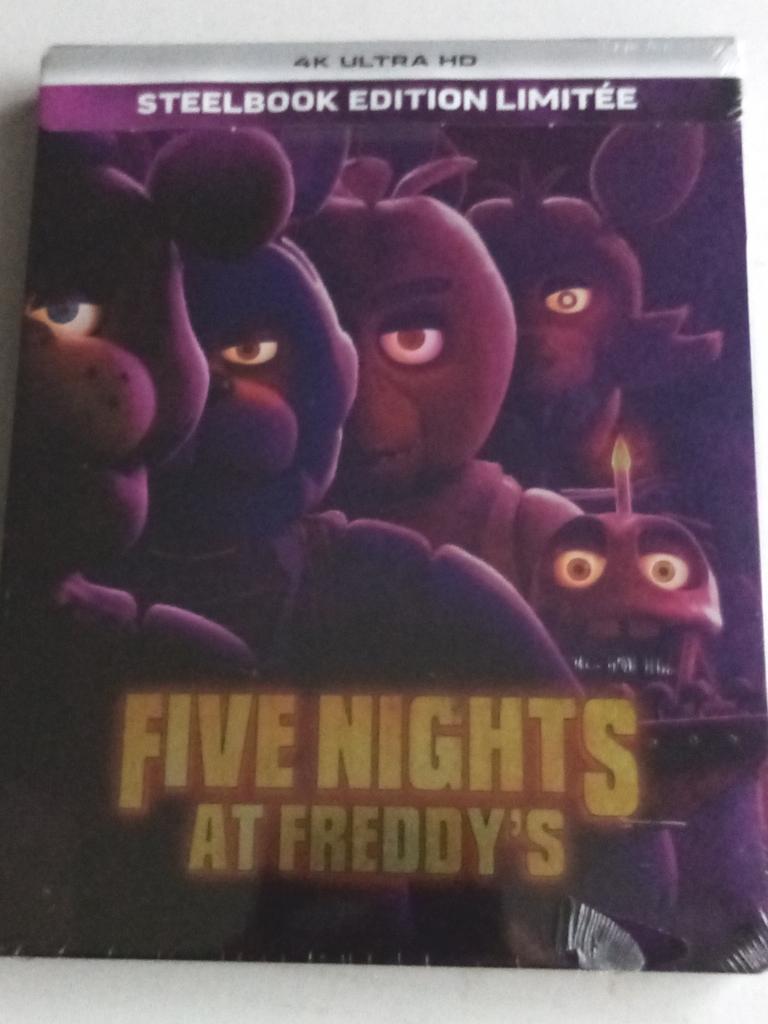 Five nights at Freddy's / 4k Ultra HD STEELBOOK neuf, Enlèvement ou Envoi, Neuf, dans son emballage