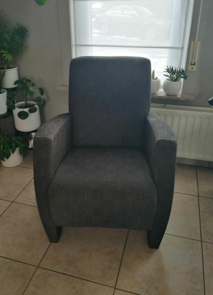 grijs stoffen zeteltje, Ophalen, Gebruikt