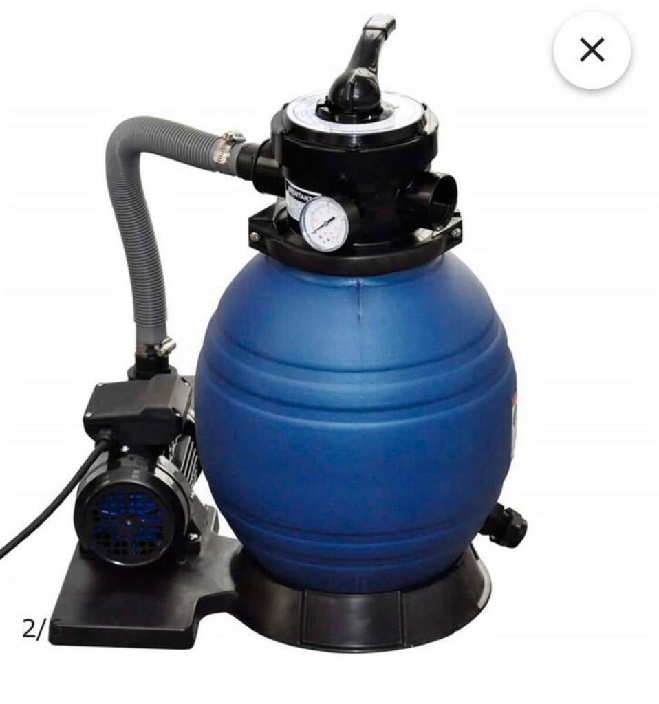 Zandfilterpomp als nieuw, Ophalen, Zo goed als nieuw