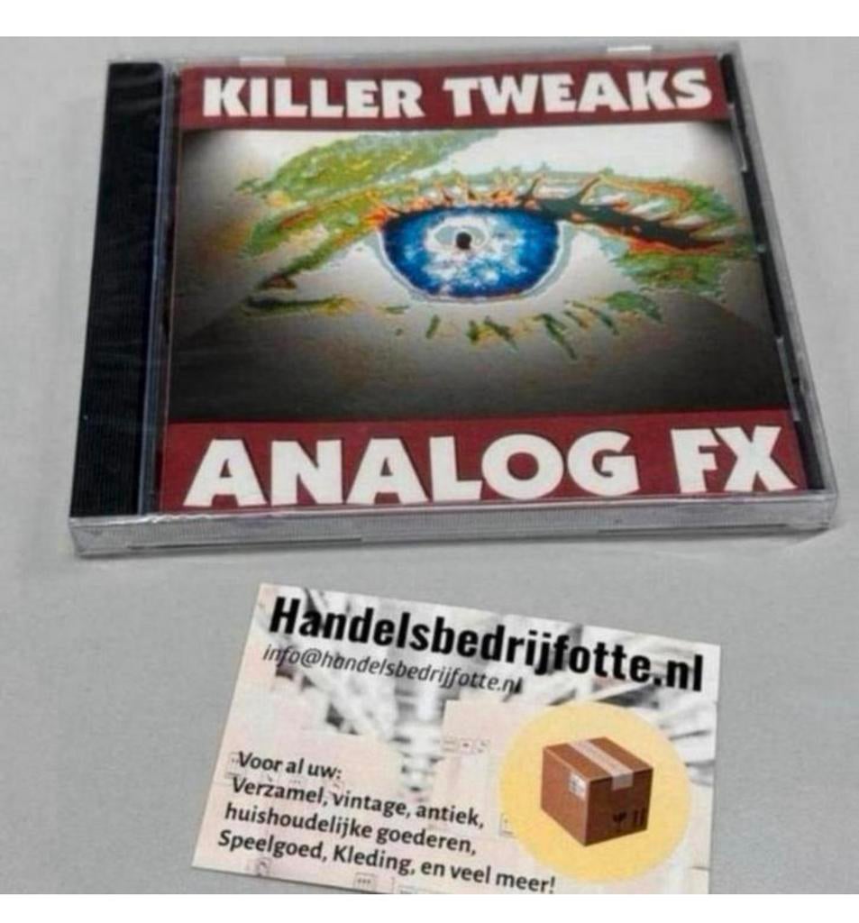 killer tweaks analog fx cd bjorn fogelberg sweden ZELDZAAM, Cd's en Dvd's, Cd's | Rock, Nieuw in verpakking, Ophalen of Verzenden