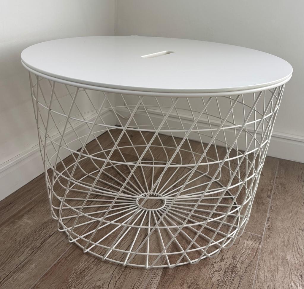 Table de rangement moderne, Enlèvement, Comme neuf, Moderne