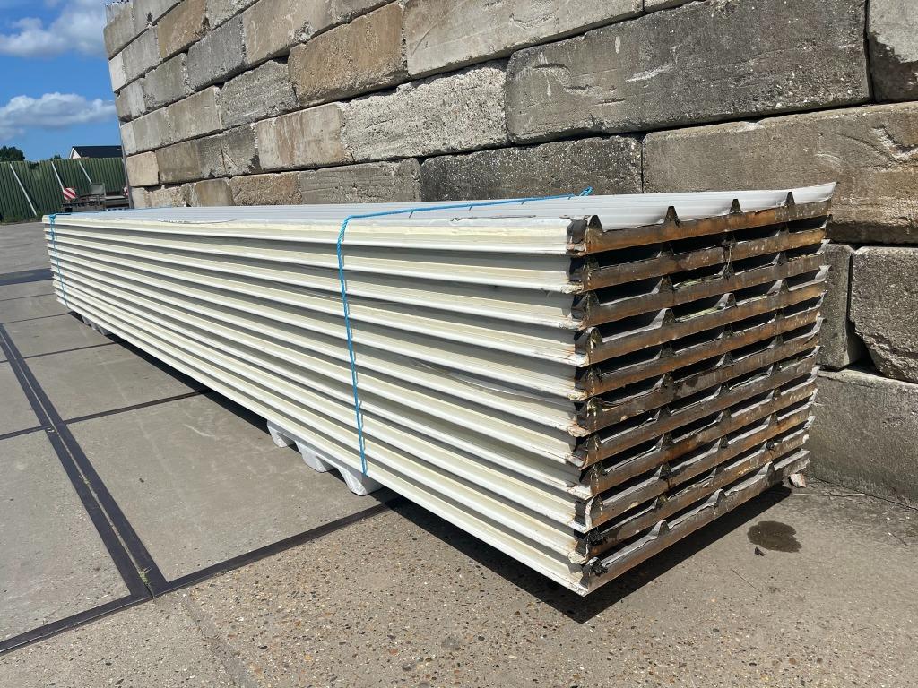 Panneaux sandwich 7000x1000 mm | 40 mm d'épaisseur | Grosse, Enlèvement ou Envoi, Utilisé, 20 à 50 mm
