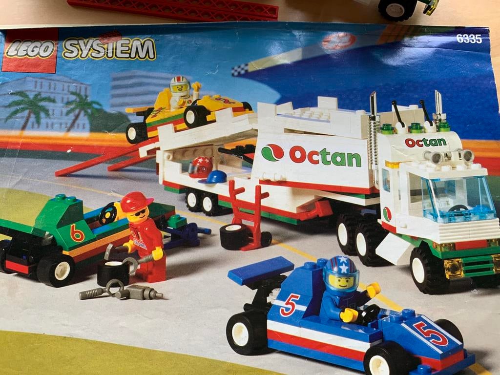 Lego race auto truck, Ophalen, Gebruikt, Lego