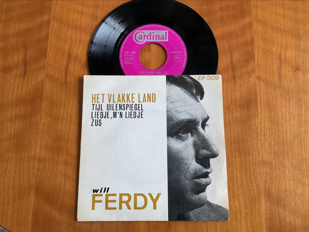 Will Ferdy - Het Vlakke Land EP, Ophalen of Verzenden, Gebruikt