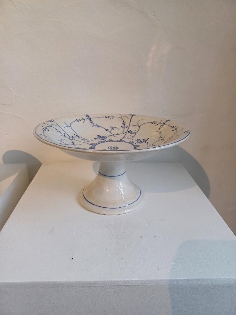 Présentoir à gâteaux vintage en forme de bol à fruits, Antiquités & Art, Enlèvement ou Envoi