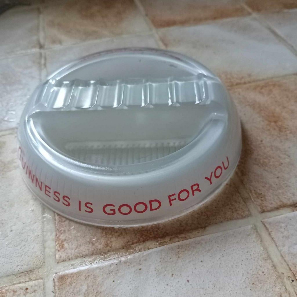 Le cendrier Guinness est bon pour vous, Collections, Marques de bière, Enlèvement ou Envoi, Comme neuf