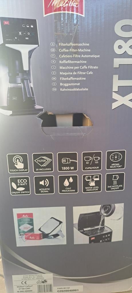 Koffiemachine met warmteplaat en 2 kannen + filters, Enlèvement, Cafetière
