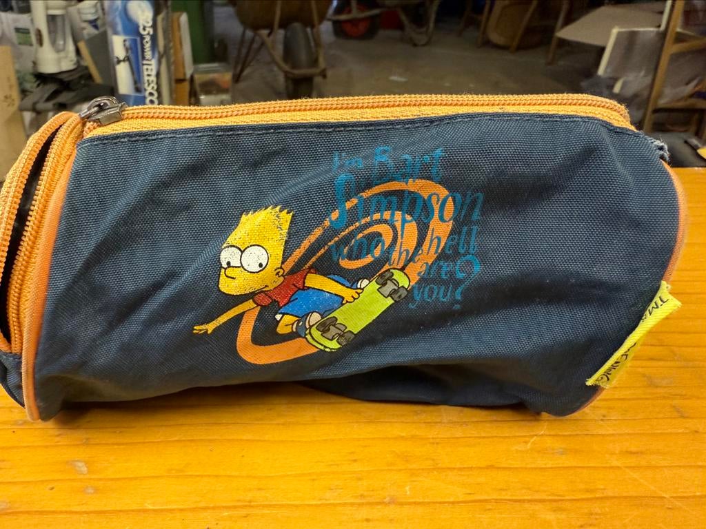 Pennenzak The Simpsons, Ophalen of Verzenden, Gebruikt