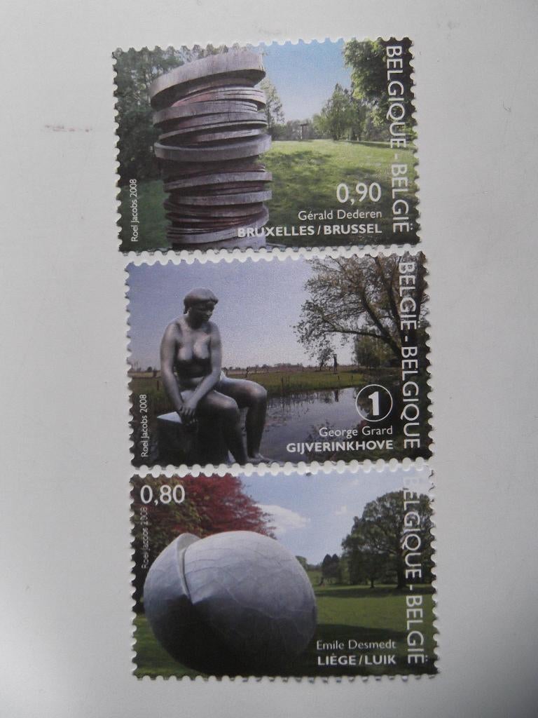 3794-3796 Openluchtmusea - Musées en plein air MNH, Ophalen of Verzenden, Postfris, Frankeerzegel