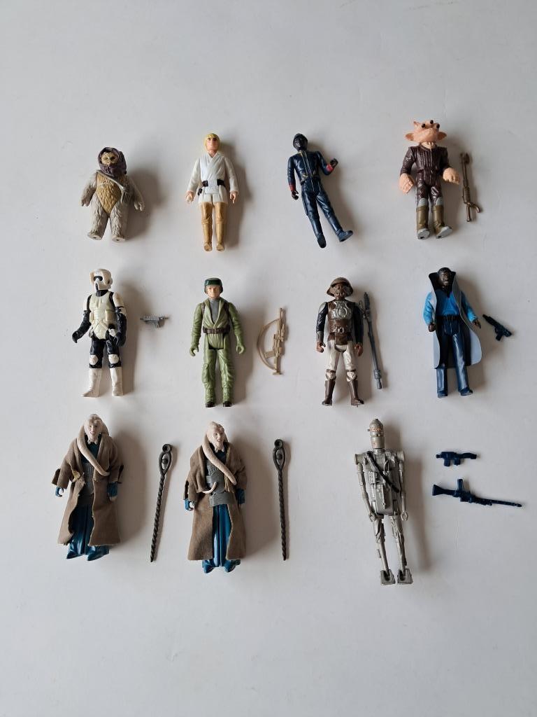 Star Wars vintage 100% origineel lot 64 Warok, BBG, Bib F..., Ophalen of Verzenden, Gebruikt, Actiefiguurtje