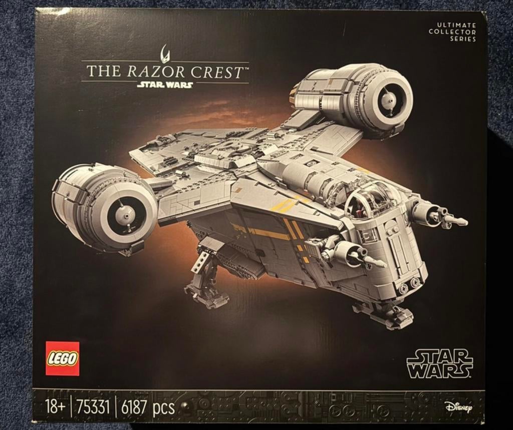Lego 75331 The Razor Crest, Ophalen of Verzenden, Nieuw, Complete set, Lego