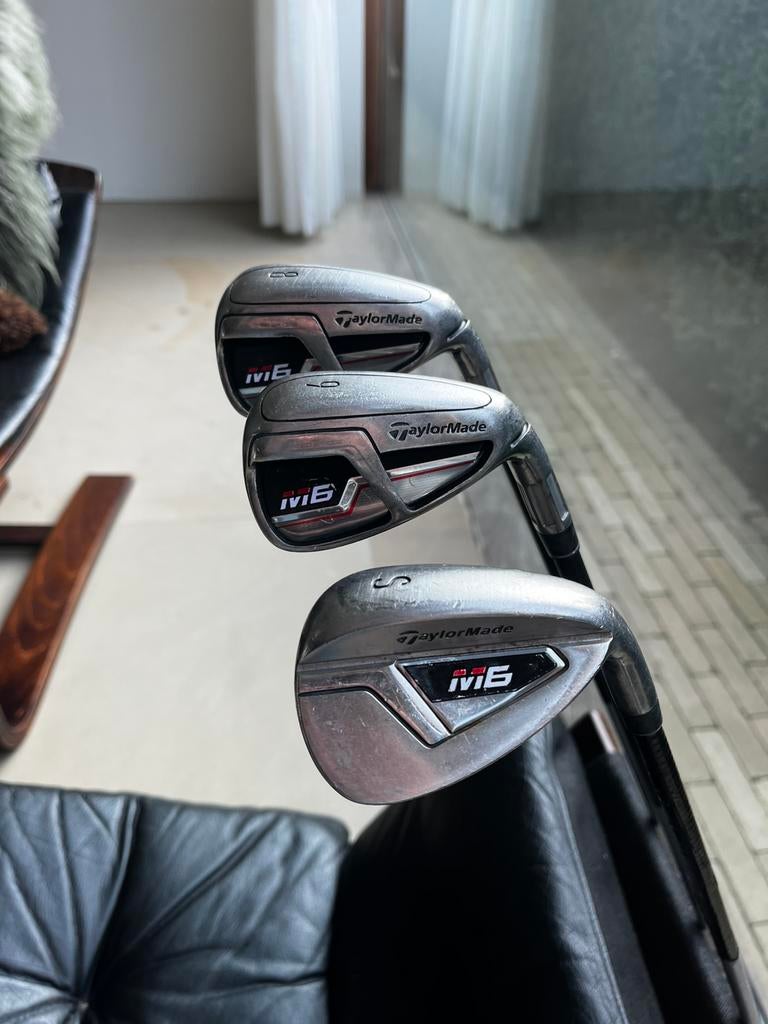 TaylorMade M6 ijzers - 8, 9 en S, Ophalen, Zo goed als nieuw, Set