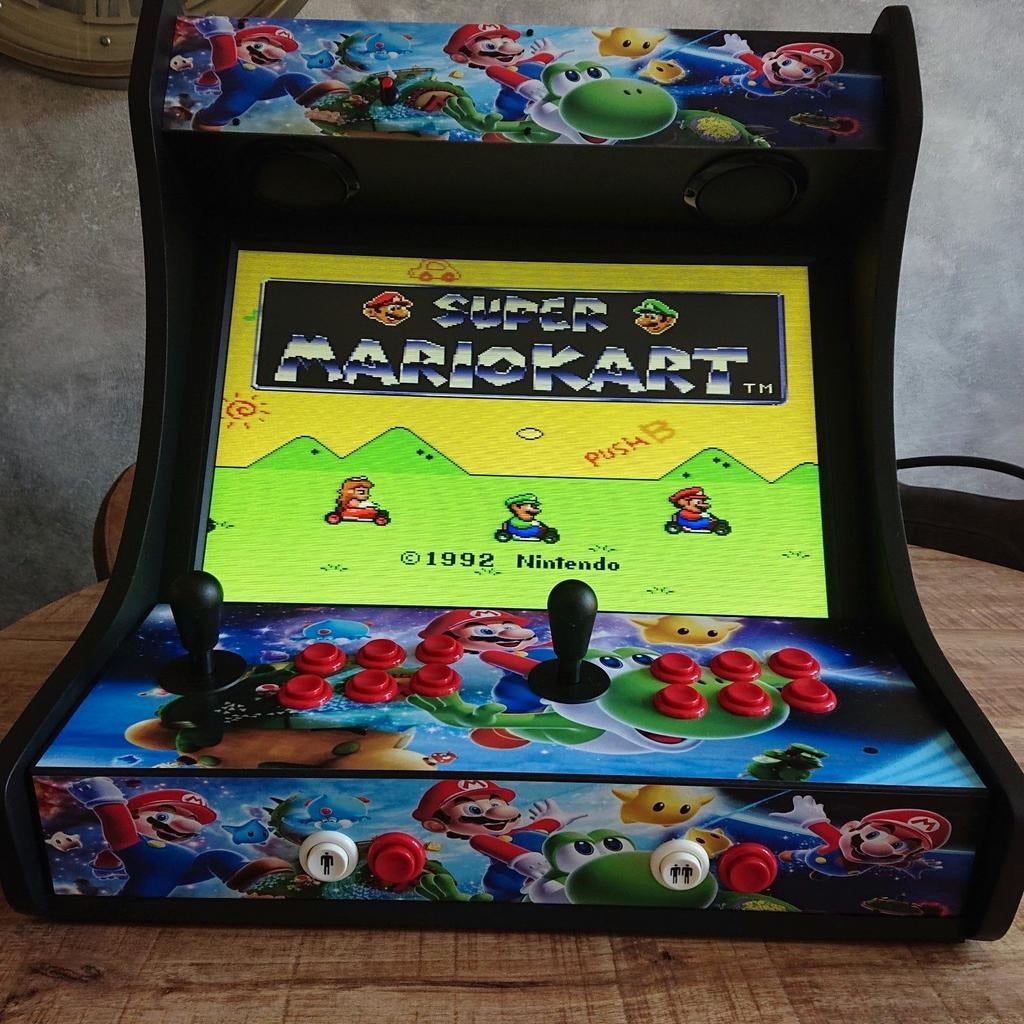 Super mario bartop arcade game kast, Collections, Enlèvement
