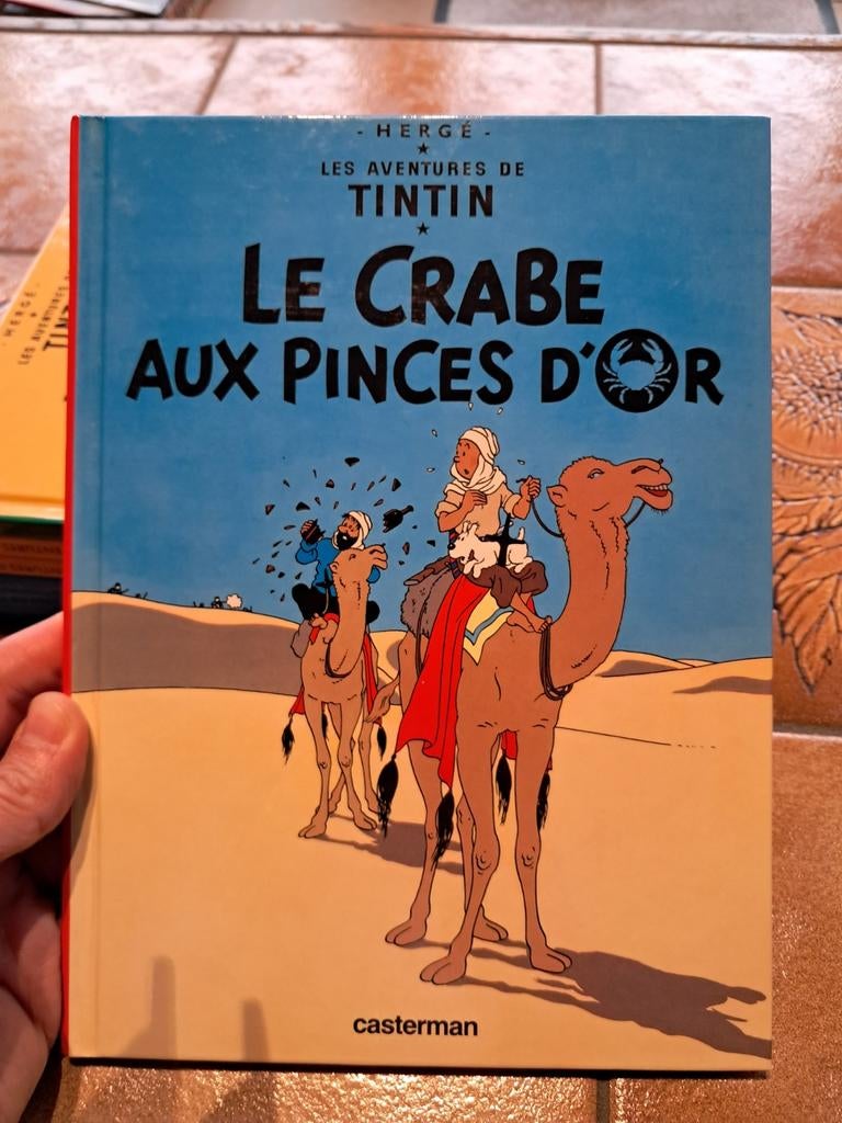 Le crabe auxpincesd'or - Tintin - Hergé, Enlèvement ou Envoi