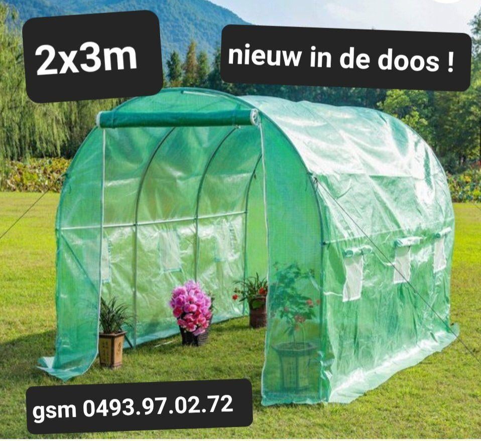 serre's nieuw 2x3m, Enlèvement, Neuf