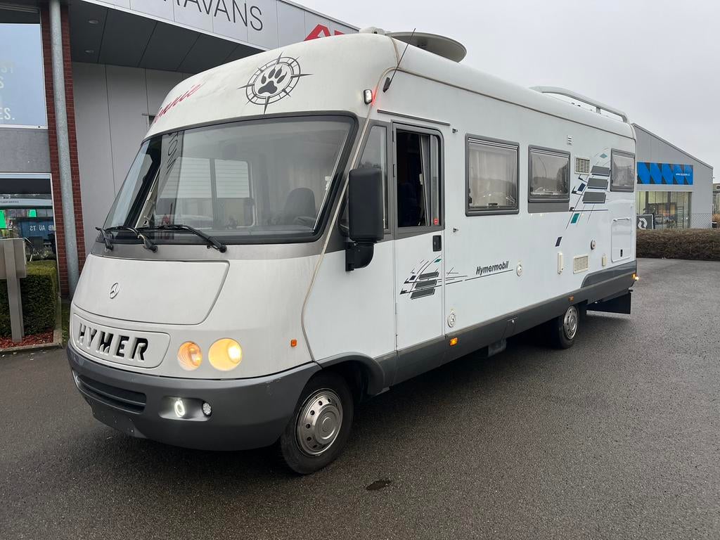 Hymer mercedes automaat, Automaat, TV, Bedrijf, Hymer