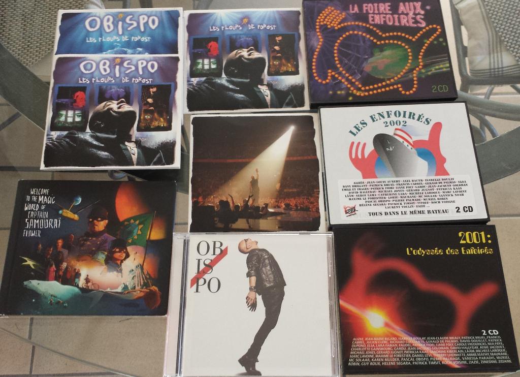 CD  - Pascal Obispo -  les Enfoirés et Singles, CD & DVD, Enlèvement, Comme neuf