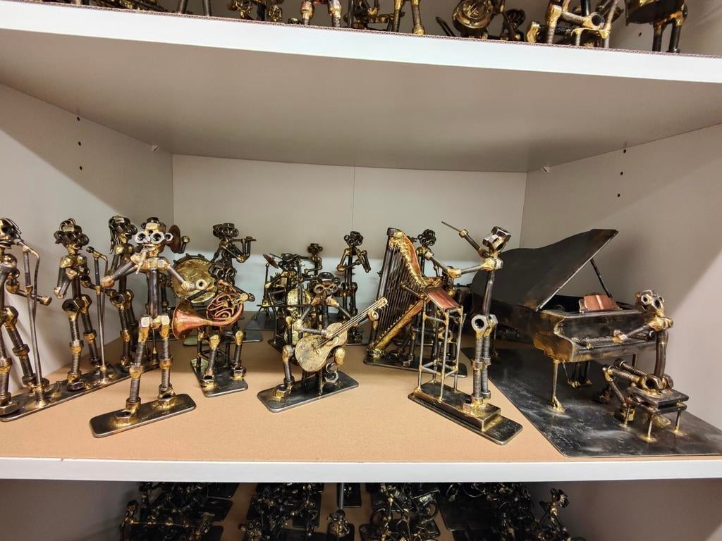 Orkest van moeren en bouten