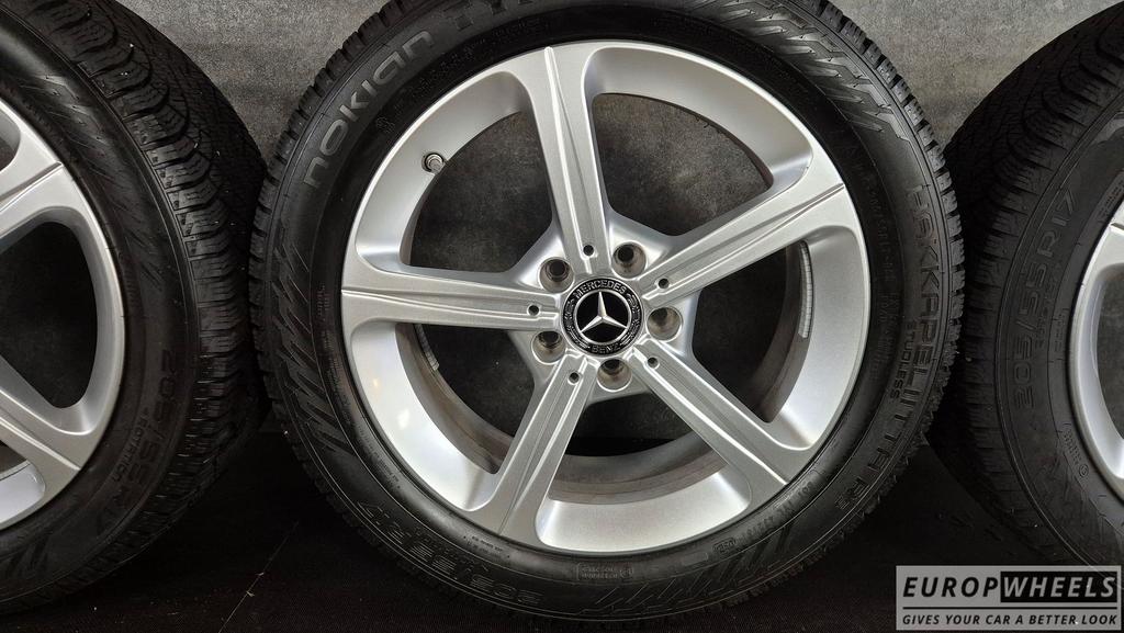 17 inch Mercedes A B CLA Klasse W247 W177 Winterbanden, Auto-onderdelen, Banden en Velgen, Gebruikt, -, -, Banden en Velgen