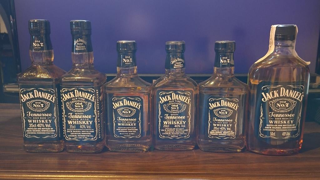 Jack Daniel's petites bouteilles, Collections, Enlèvement, Comme neuf